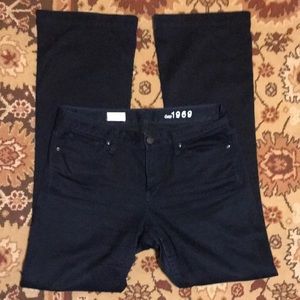 Gap long & lean pants size 10 tall. 36” inseam. Navy blue.